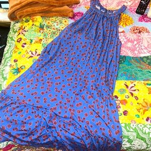 Loft summer swing dress- M